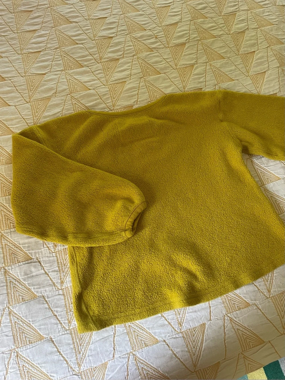 Elizabeth Suzann x Alabama Chanin Organic Cotton Fleece Billie Sweatshirt XS - Picture 3 of 5